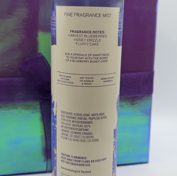 BATH & BODY WORKS Blueberry Bundt Cake FFM - Picture 2 of 2